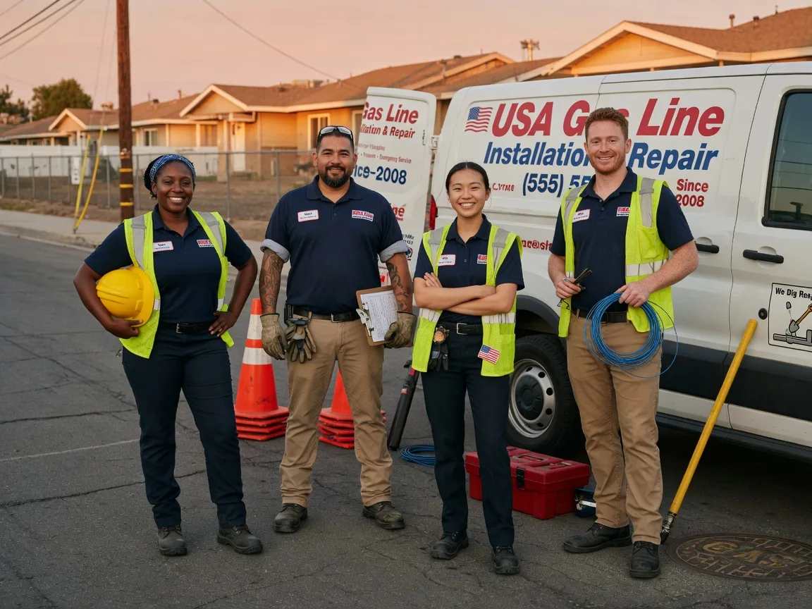 Gas Line Installation company in Palmyra, MI